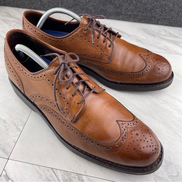 •Allen Edmonds Men\'s Nomad  Brown Wingtip Derby Size US 10 D main image 4
